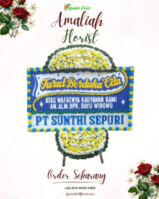 Papan Bunga Duka di Lenek