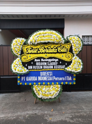 Papan Bunga Duka di Lenek